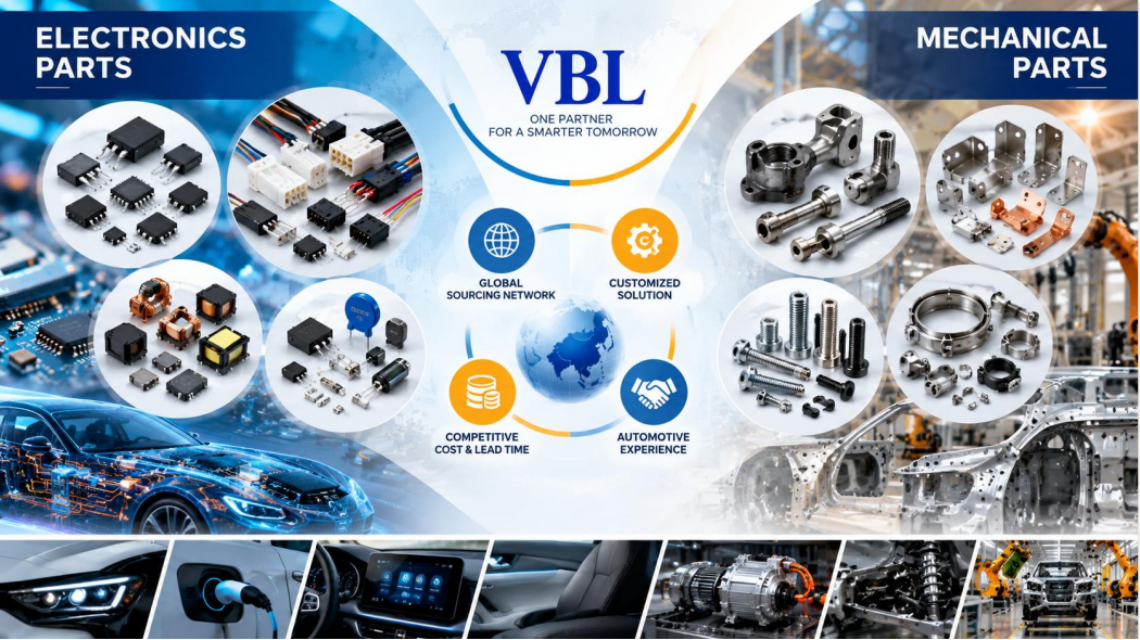 VBL — Electronics Parts & Mechanical Parts · One Partner for a Smarter Tomorrow