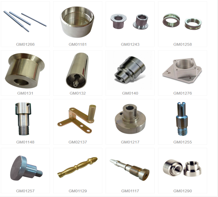 Machined Parts Catalog